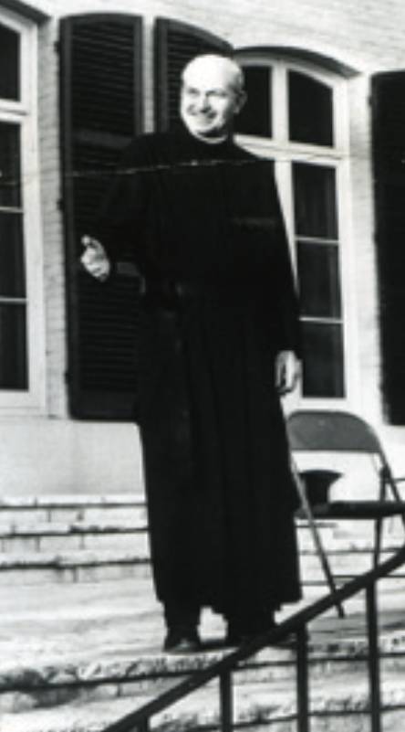 Father Frank at Manresa Retreat House